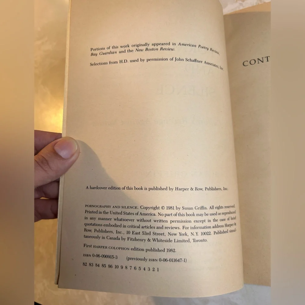 Pornography and silence - Susan Griffin - Picture 5 of 5